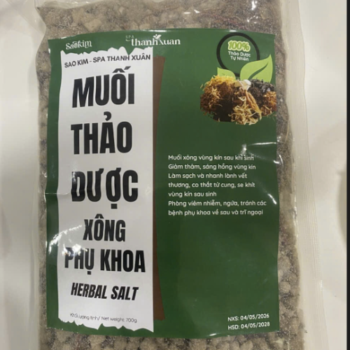 Muối Thảo Dược - Xông Phụ Khoa 